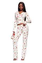BLARE TRACKPANT - CHERRY ON TOP
