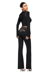 BLARE TRACKPANT - BLACK