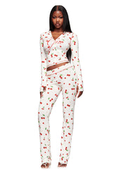 BLARE TRACKPANT - CHERRY ON TOP