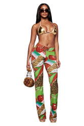 BLARE TRACKPANT - WILD CHERRY