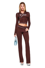 BLARE TRACKPANT - BROWN