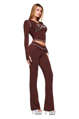 BLARE TRACKPANT - BROWN