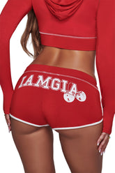 BLARE DOLPHIN SHORT - RED