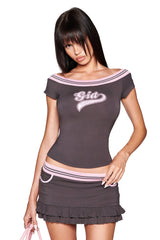 ELLIS SKORT - GREY