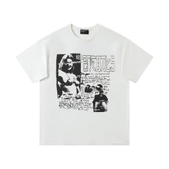 ERD melancholic rich second-generation washed old vtg short sleeved American trendy brand cleanfit heavyweight high street T-shirt for men (63)