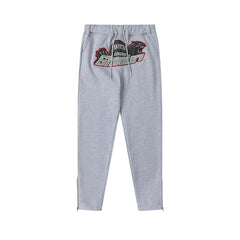 Trapstar niche trendy brand sweatshirt trousers sports leisure suit men and women couple autumn and winter plus velvet letter embroidery (27)