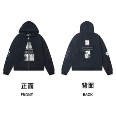 Erd hooded sweatshirt melancholic rich second-generation versatile loose hoodie trendy ins autumn/winter 2025 new European and American fashion brand (54)