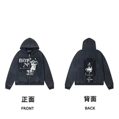 Erd hooded sweatshirt melancholic rich second-generation versatile loose hoodie trendy ins autumn/winter 2025 new European and American fashion brand (53)