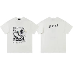 ERD melancholic rich second-generation washed old vtg short sleeved American trendy brand cleanfit heavyweight high street T-shirt for men (50)