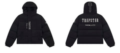 Trapstar Autumn/Winter Breadms, Cotton Robes, Warmth, Thickened Hooded Zipper, Small American Trendy Brand High Street Top, Trendy (13)