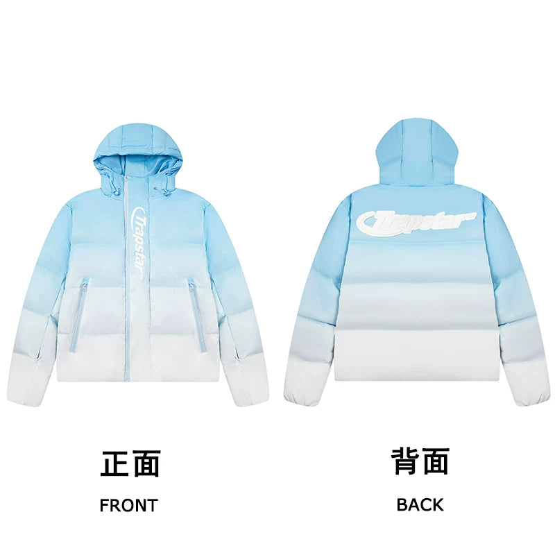 Trapstar Autumn/Winter Breadms, Cotton Robes, Warmth, Thickened Hooded Zipper, Small American Trendy Brand High Street Top, Trendy (4)