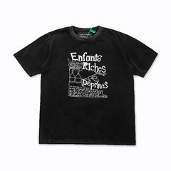 ERD melancholic rich second-generation washed old vtg short sleeved American trendy brand cleanfit heavyweight high street T-shirt for men (21)