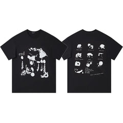 ERD melancholic rich second-generation washed old vtg short sleeved American trendy brand cleanfit heavyweight high street T-shirt for men (52)