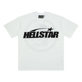 Hellstar Studios Large Logo Graphic Oversized Cotton T-Shirt - White