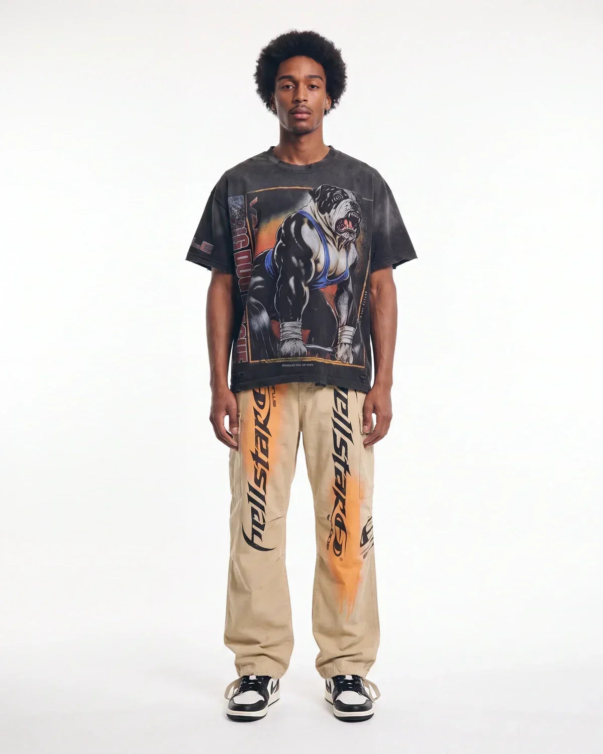 Hellstar Spray Paint Studio Cargos