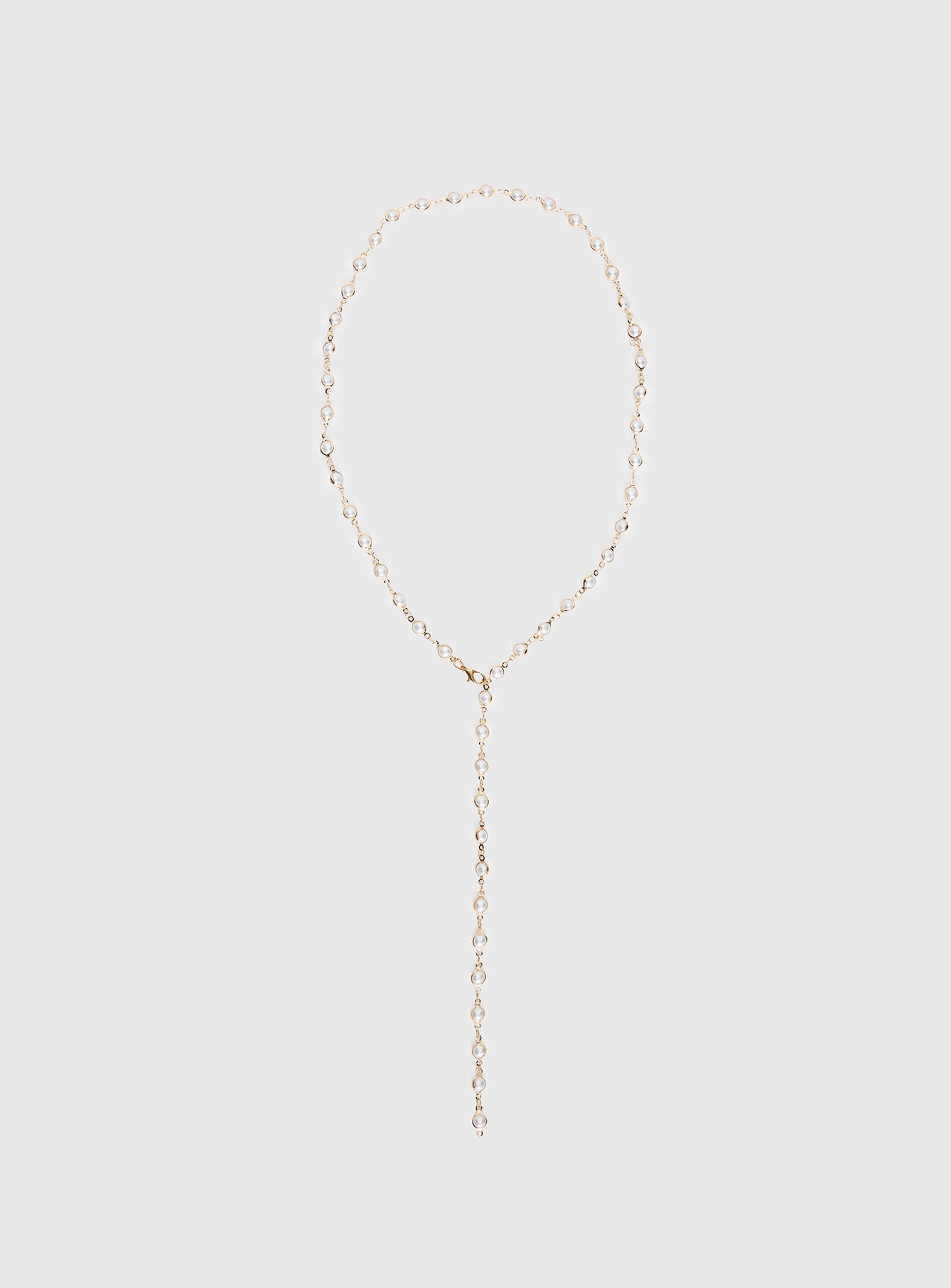 Elenita Long Necklace Gold