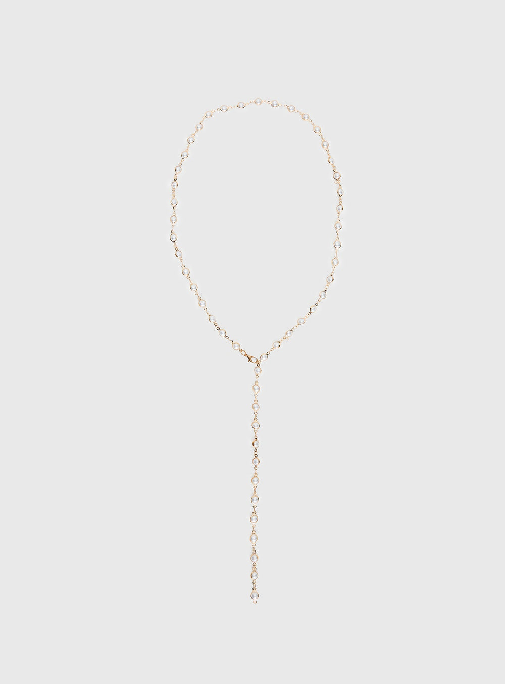 Elenita Long Necklace Gold