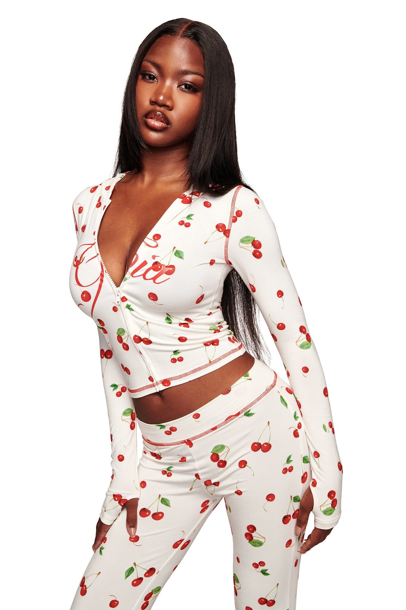 BLARE TRACKPANT - CHERRY ON TOP
