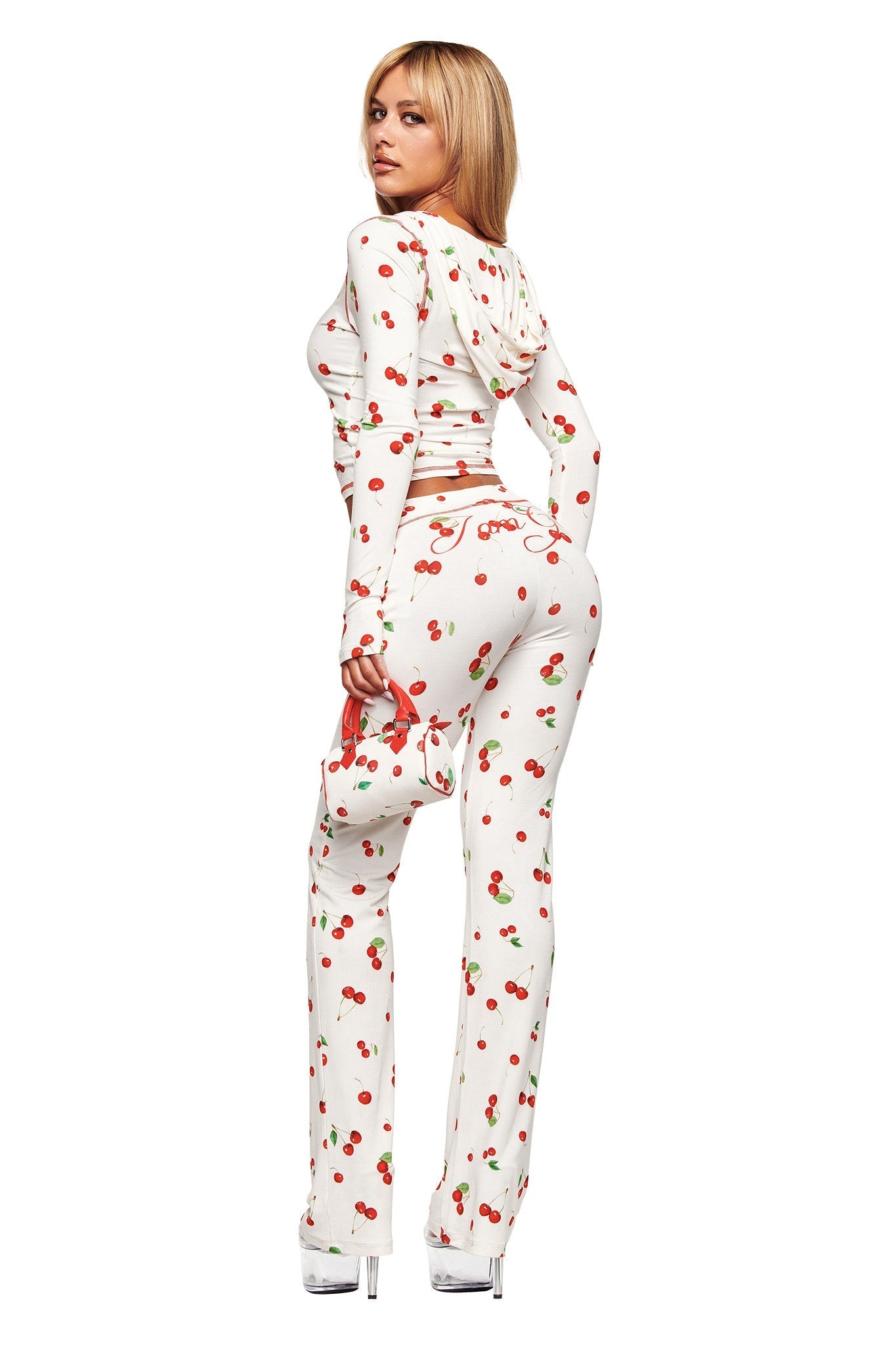 BLARE TRACKPANT - CHERRY ON TOP