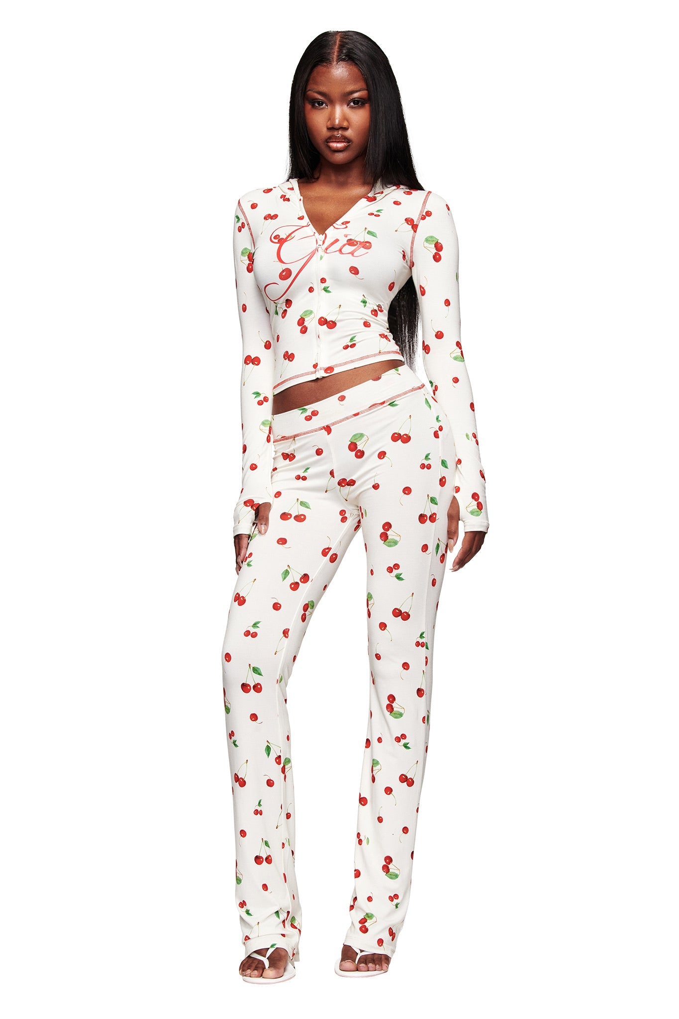 BLARE TRACKPANT - CHERRY ON TOP