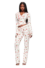 BLARE TRACKPANT - CHERRY ON TOP