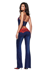 TOMMIE CORSET - DARK WASH RUBY