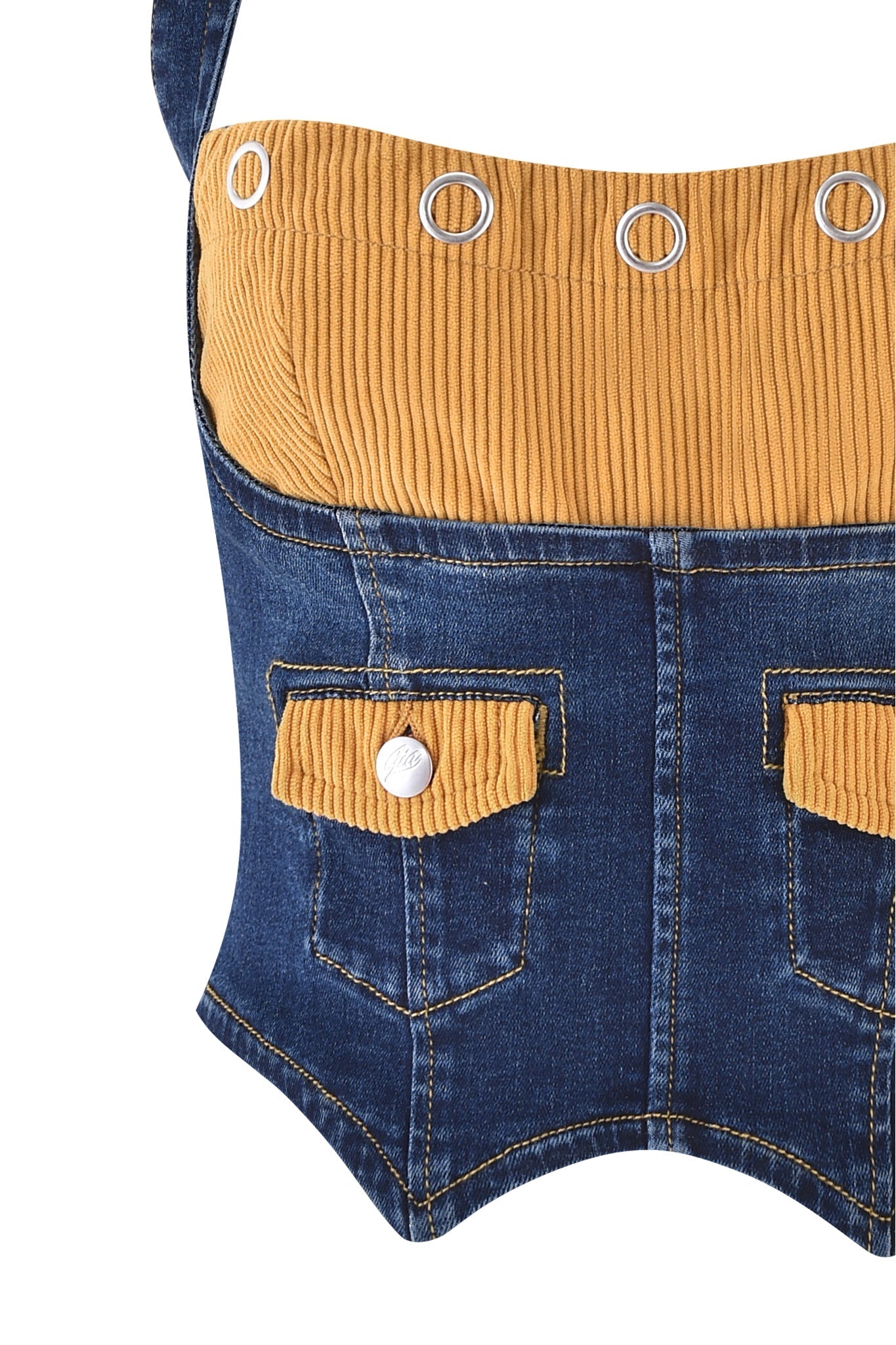 TOMMIE CORSET - DARK WASH