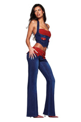 TOMMIE CORSET - DARK WASH RUBY