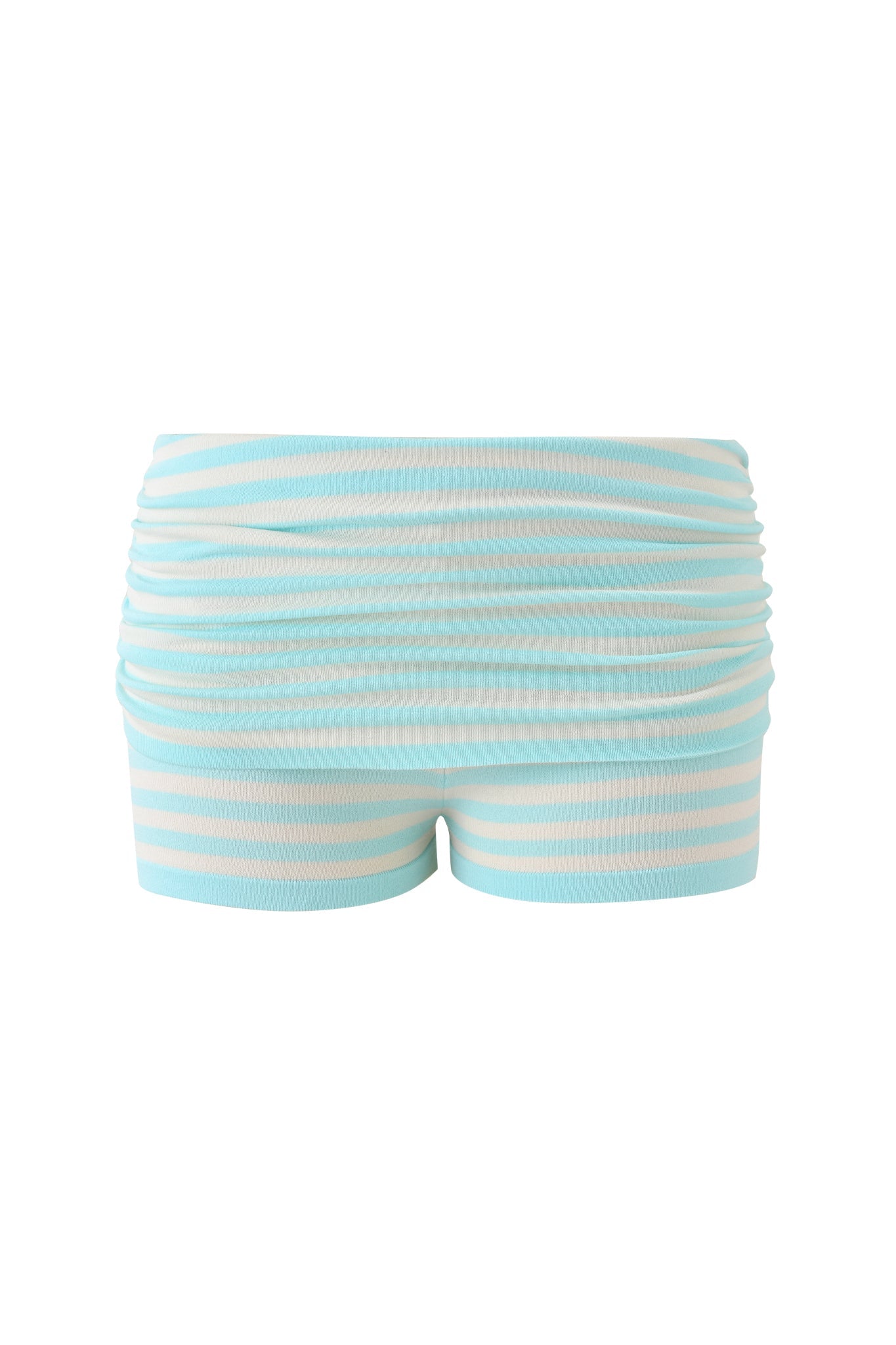 ZINNIA SHORT - BLUE AND IVORY