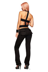 SERREN TOP - BLACK