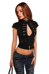 JET TOP - BLACK