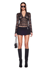 REMINI SKORT - BLACK