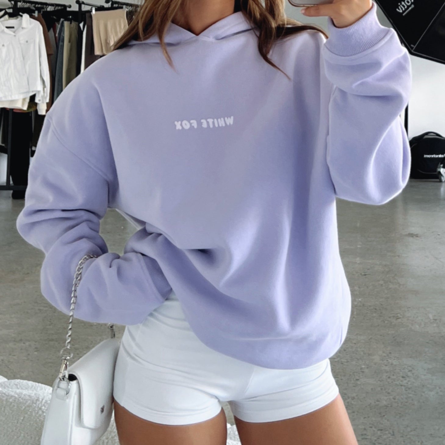 Leisure Series Oversized Hoodie Lavender
