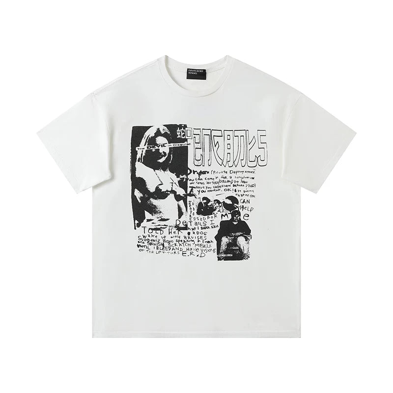 ERD melancholic rich second-generation washed old vtg short sleeved American trendy brand cleanfit heavyweight high street T-shirt for men (63)