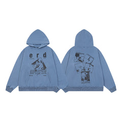 Erd hooded sweatshirt melancholic rich second-generation versatile loose hoodie trendy ins autumn/winter 2025 new European and American fashion brand (12)