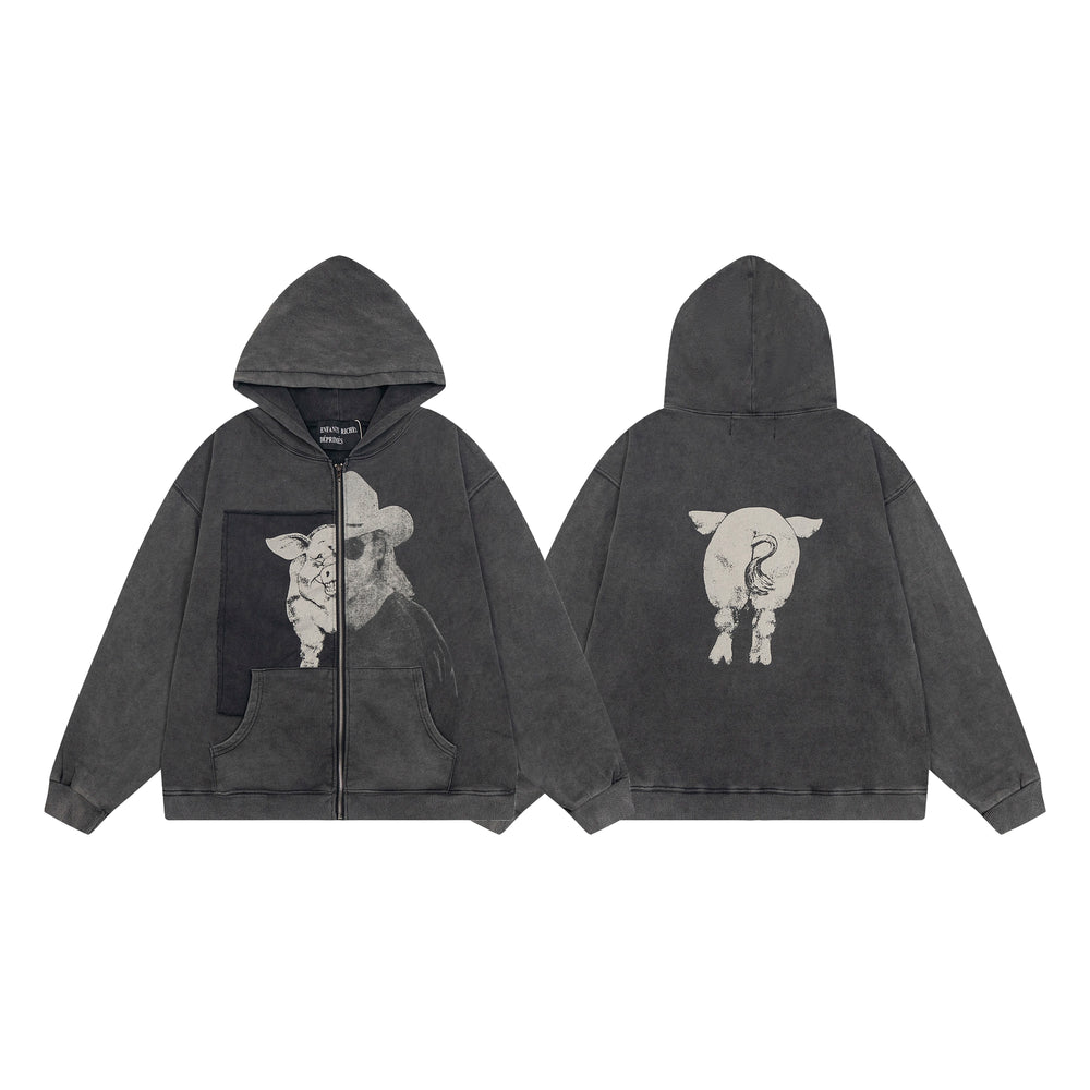 Erd hooded sweatshirt melancholic rich second-generation versatile loose hoodie trendy ins autumn/winter 2025 new European and American fashion brand (30)