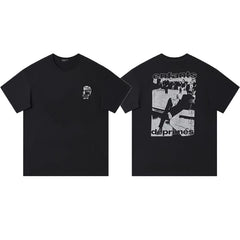 ERD melancholic rich second-generation washed old vtg short sleeved American trendy brand cleanfit heavyweight high street T-shirt for men (42)