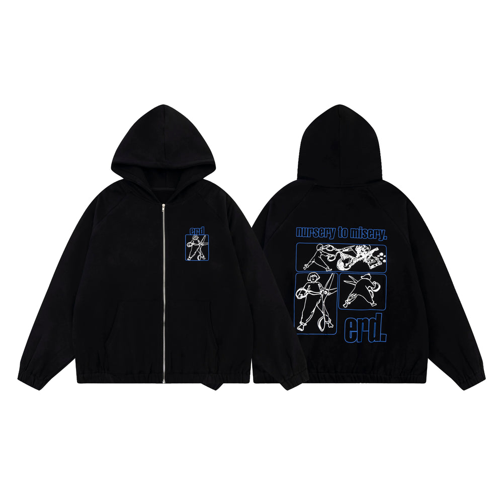 Erd hooded sweatshirt melancholic rich second-generation versatile loose hoodie trendy ins autumn/winter 2025 new European and American fashion brand (43)