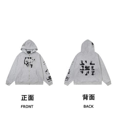 Erd hooded sweatshirt melancholic rich second-generation versatile loose hoodie trendy ins autumn/winter 2025 new European and American fashion brand (37)