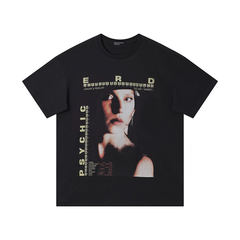 ERD melancholic rich second-generation washed old vtg short sleeved American trendy brand cleanfit heavyweight high street T-shirt for men (41)