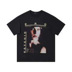 ERD melancholic rich second-generation washed old vtg short sleeved American trendy brand cleanfit heavyweight high street T-shirt for men (41)