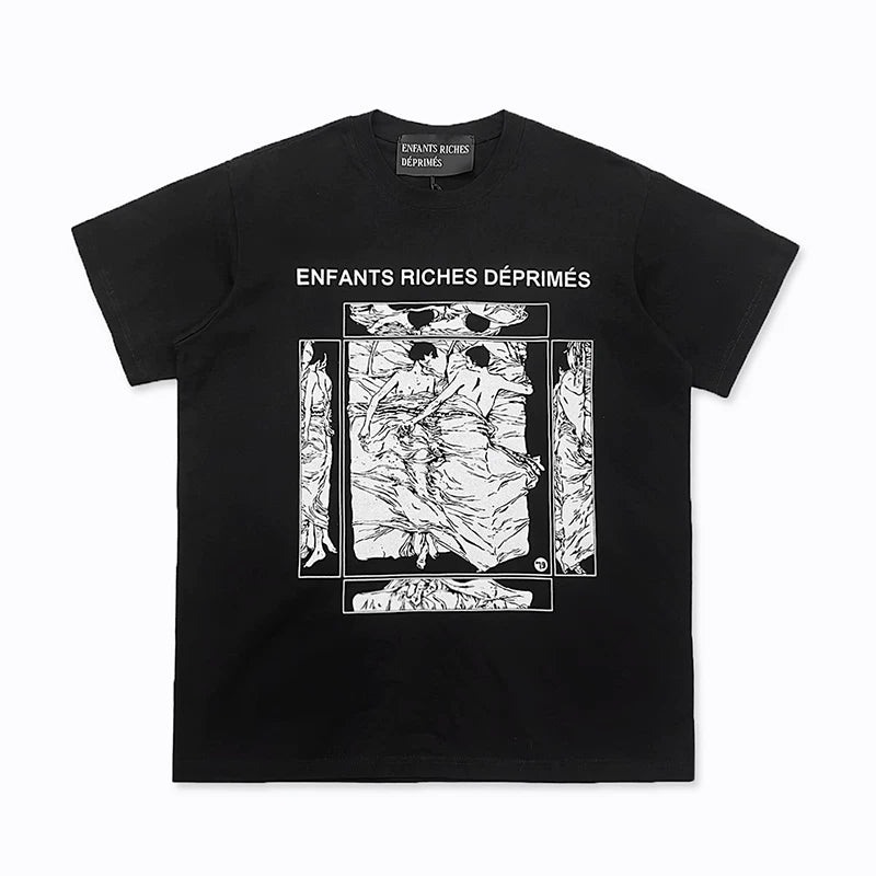 ERD melancholic rich second-generation washed old vtg short sleeved American trendy brand cleanfit heavyweight high street T-shirt for men (31)