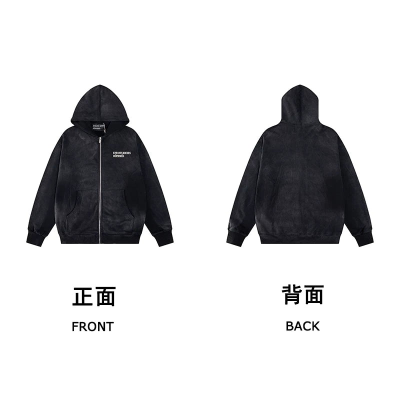 Erd hooded sweatshirt melancholic rich second-generation versatile loose hoodie trendy ins autumn/winter 2025 new European and American fashion brand (57)