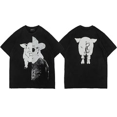 ERD melancholic rich second-generation washed old vtg short sleeved American trendy brand cleanfit heavyweight high street T-shirt for men (37)