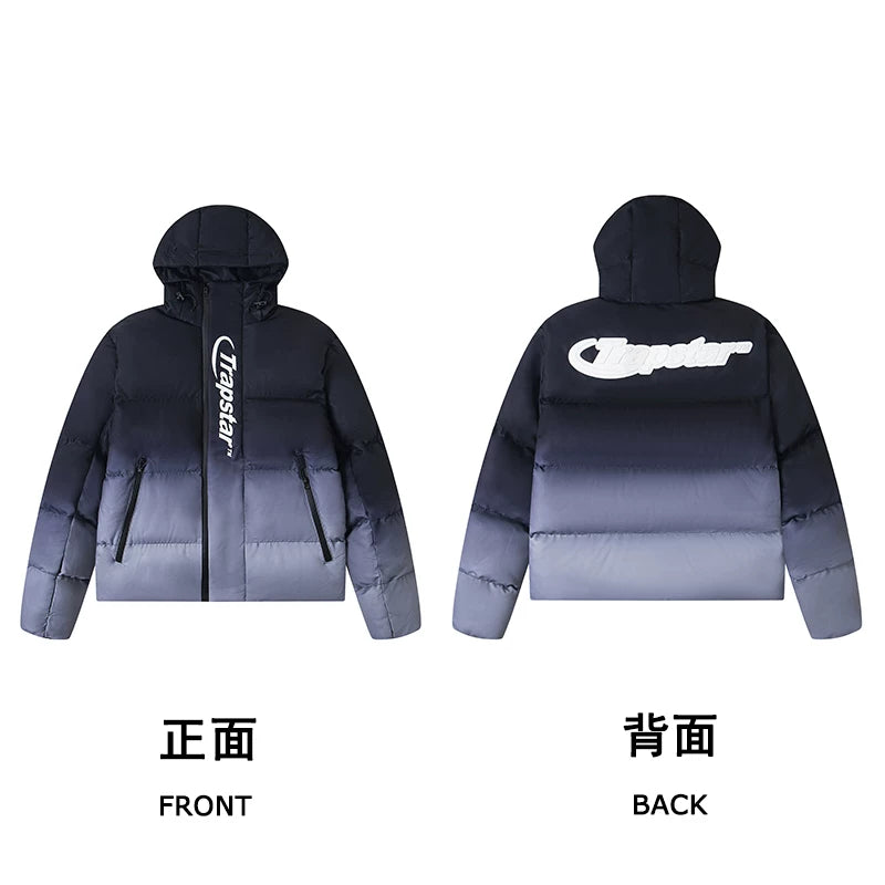 Trapstar Autumn/Winter Breadms, Cotton Robes, Warmth, Thickened Hooded Zipper, Small American Trendy Brand High Street Top, Trendy (5)