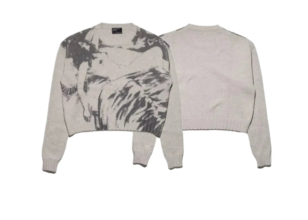 ERD's melancholic second-generation American niche cashmere blend jacket, knitted sweater, round neck men's and women's fashion (9)