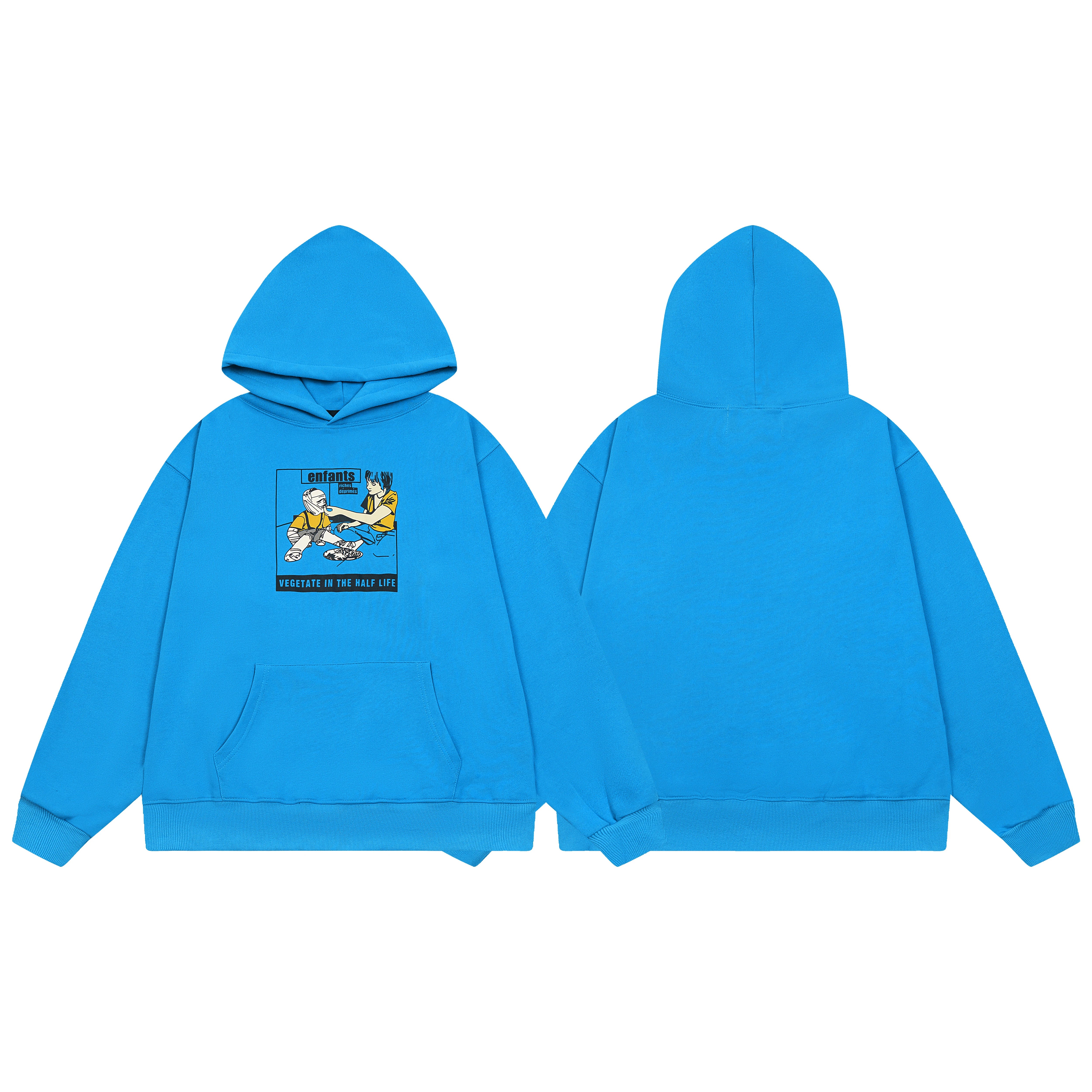 Erd hooded sweatshirt melancholic rich second-generation versatile loose hoodie trendy ins autumn/winter 2025 new European and American fashion brand (15)