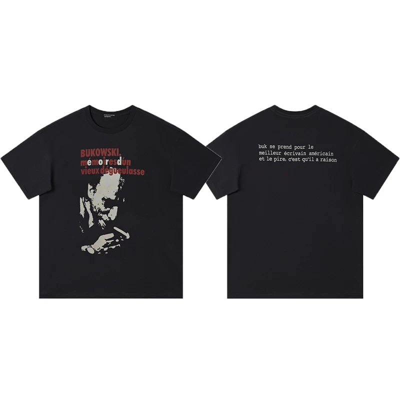 ERD melancholic rich second-generation washed old vtg short sleeved American trendy brand cleanfit heavyweight high street T-shirt for men (47)