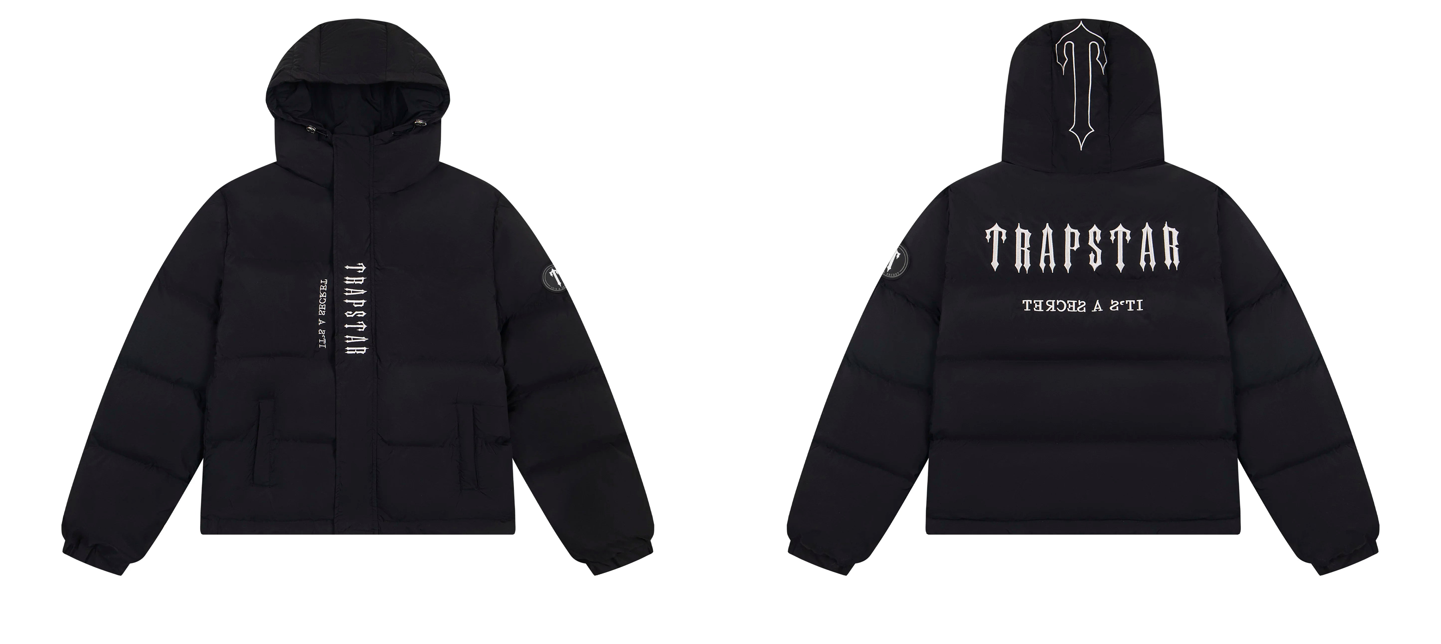 Trapstar Autumn/Winter Breadms, Cotton Robes, Warmth, Thickened Hooded Zipper, Small American Trendy Brand High Street Top, Trendy (13)