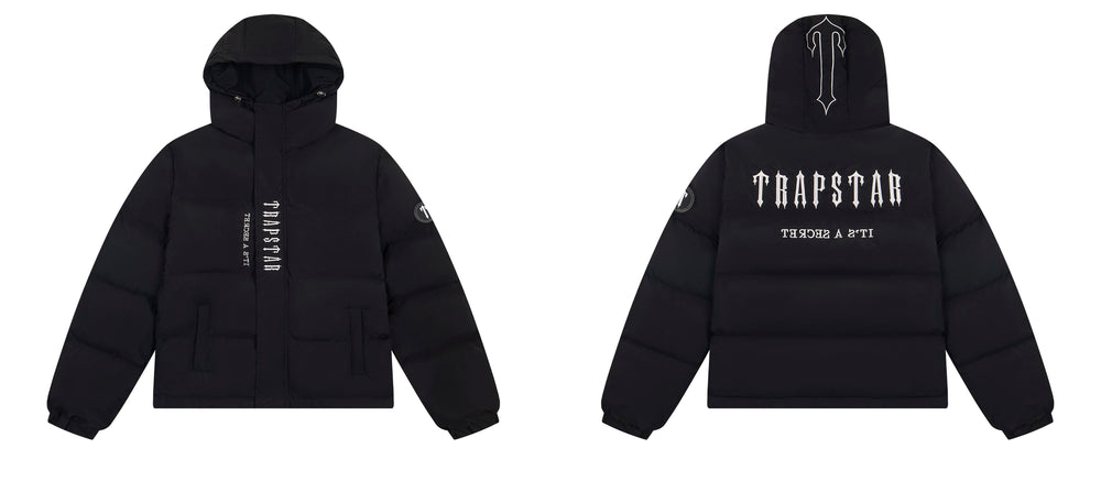 Trapstar Autumn/Winter Breadms, Cotton Robes, Warmth, Thickened Hooded Zipper, Small American Trendy Brand High Street Top, Trendy (13)